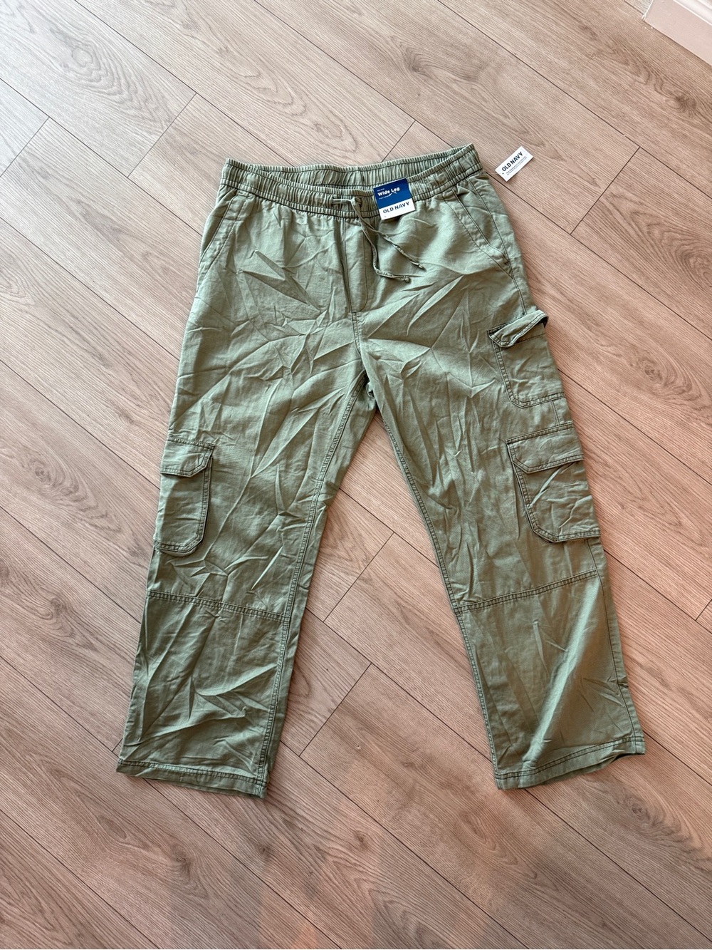 Old Navy Green Wide Leg Pants